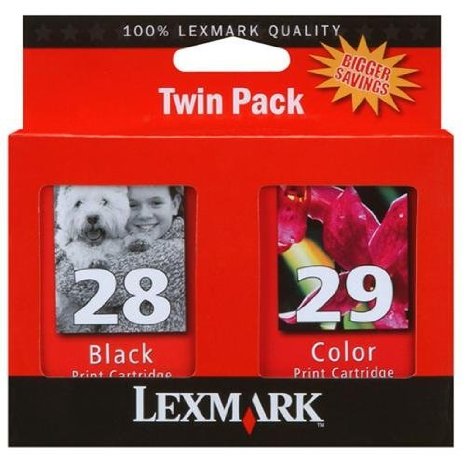 Lexmark 28/29 18C1590- Black and Color Return Program Ink