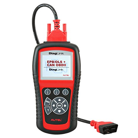 Autel Code Reader Diaglink (DIY Version of MD802) All Systems/Modules Diagnostic Tool for ABS, SRS, Engine, Transmission etc, EPB, Oil Reset