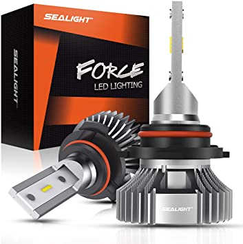 SEALIGHT 9145/9140/9045/9040 LED Fog Lights Bulbs Cool Xenon White 4000 Lumen 6000K Non Polarity