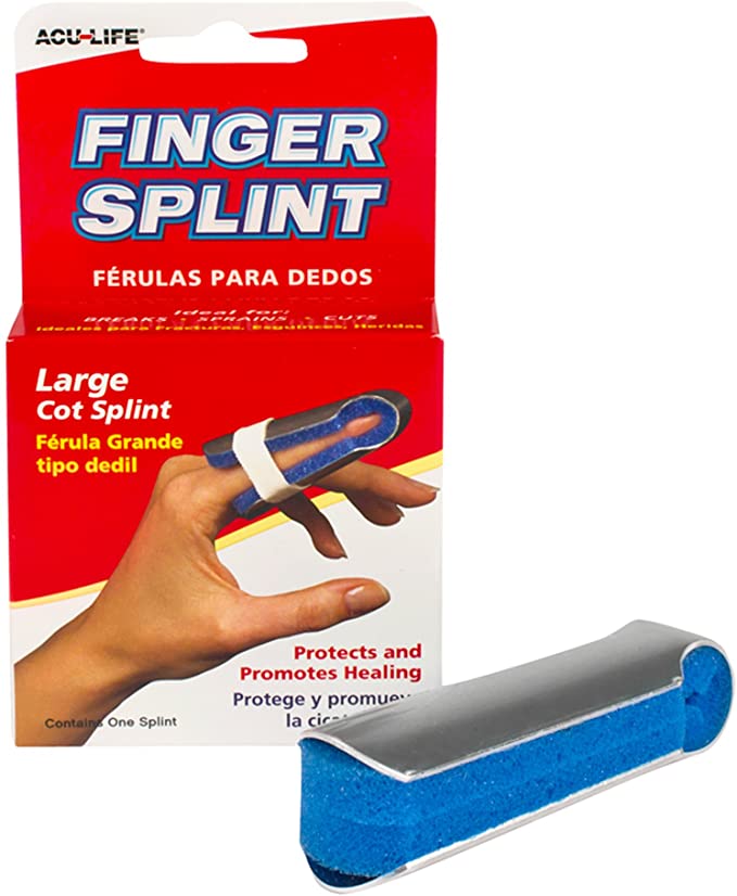 Acu-Life Cot Finger Splint (Large)