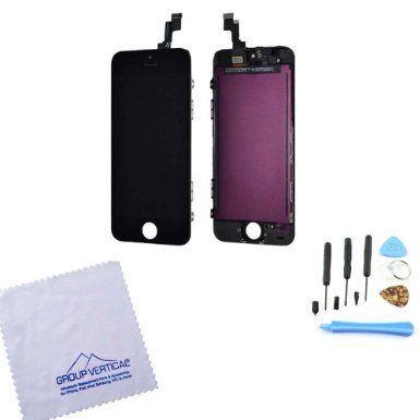 LCD Display Touch Screen Digitizer Assembly for Iphone 5C Black Tools