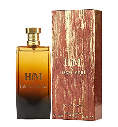 HM by Hanae Mori | Eau de Parfum Spray | Fragrance for Men | Citrusy and Woodsy Scent is Powerful, Pure, and Inviting | 100 mL / 3.4 fl oz