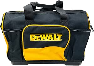 DEWALT Bag 16HB Hard Bottom Heavy Duty Tool Bag 16''x12''x10'' w/Pockets