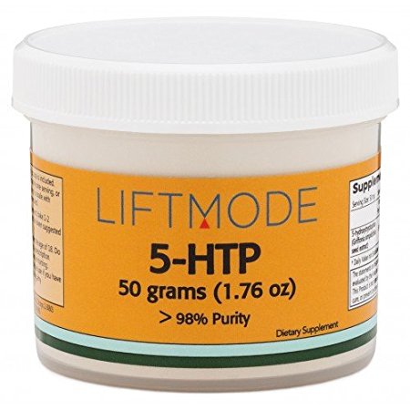5-HTP Powder - 50 Grams (500 Servings at 100 mg) | #1 Value for Money # Nootropic Supplement | Better: Mood, Sleep, Helps with Anxiety, Depression, Weight Loss | 5-Hydroxytryptophan