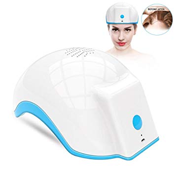 Therapy Alopecia Helmet, CE Approved Hair Loss Regrowth Treatment Therapy Alopecia Cap Helmet(#)