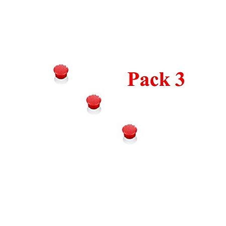 Replacement Pack 3 Low Profile Trackpoint Red Caps for Lenovo Thinkpad T450s X240 X250 X260 X240S T440 T450 T440S T540 W540 E440 E450 E460 E550