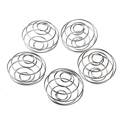 5X LAOMAO Stainless Blender Mixing Ball Protein Mixer Shaker Bottle Cup Wire Whisk (5pcs ball)