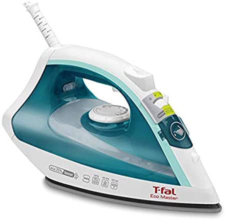 T-fal Ecomaster Steam Garment Iron, Small, Azul