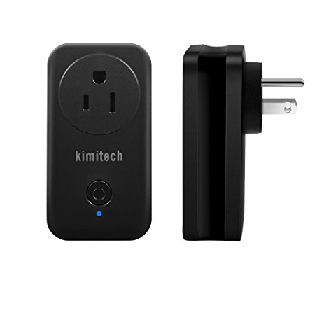 Kimitech US Smart Plug No Hub Required Wi-Fi Control your Devices from Anywhere Works with Alexa?2 Pack?