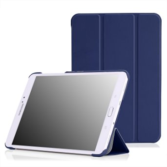 MoKo Tab S2 8.0 Case - Ultra Slim Lightweight Smart-shell Stand Cover Case With Auto Wake / Sleep for Samsung Galaxy Tab S2 / S2 Nook 8.0 inch Tablet, INDIGO