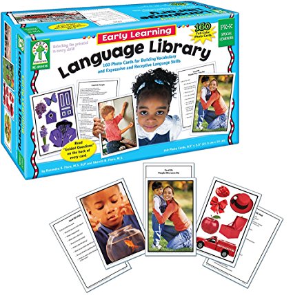 Carson Dellosa Key Education Early Learning Language Library Learning Cards (845036)