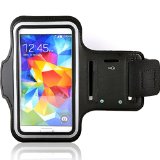 ATOLLA Sports Runing Armband Case for Samsung Galaxy S5 S4 S3 Black