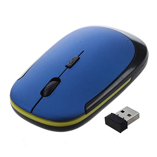 Mini USB Wireless Mouse - TOOGOO(R)Optical Mini USB Wireless Mouse Foldable Wireless Cordless Wireless Mouse Mouse PC Laptop Notebook (up to 1200 DPI)