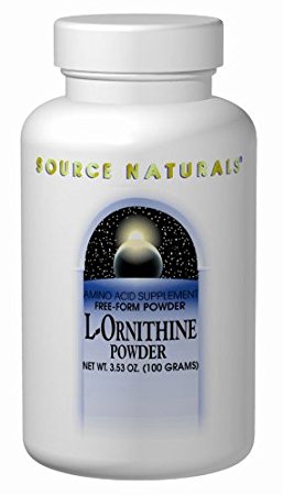 Source Naturals L-Ornithine, Powder, 100-Grams