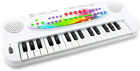 Boley Electronic Toy Keyboard - 1 Pack Mini Toy Piano for Kids - Kid and Toddler Piano Toy - Musical Instruments for Boy and Girl Children Ages 3 and Up