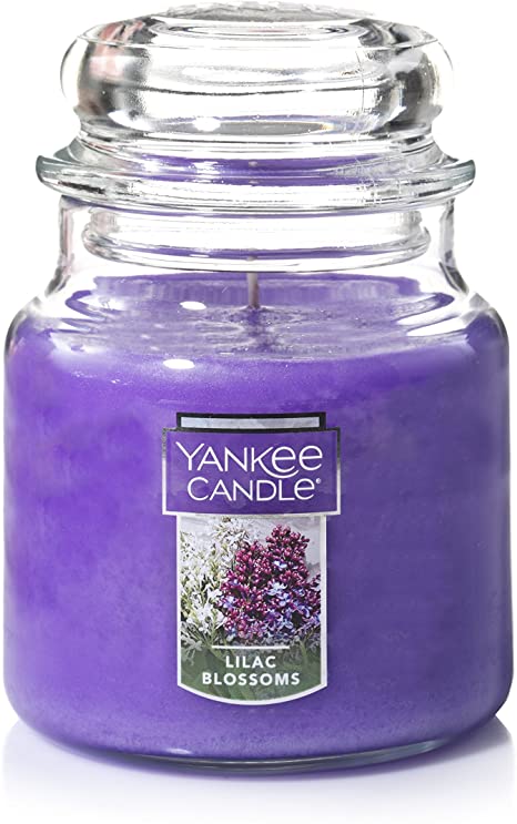 Yankee Candle Medium Jar Candle, Lilac Blossoms