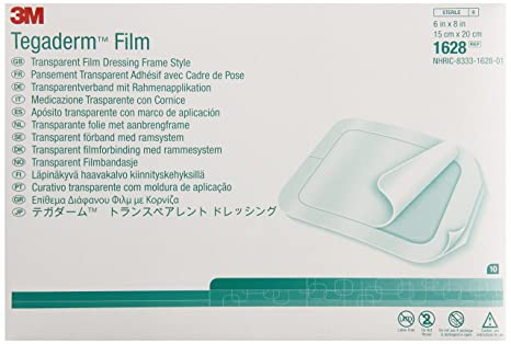 3M™ Tegaderm™ Transparent Film Dressing Frame Style 1628