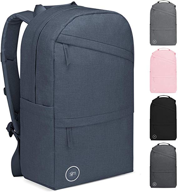 Simple Modern Legacy Backpack with Laptop Compartment Sleeve - 15L Travel Bag for Men & Women College Work School - Legacy: Deep Ocean