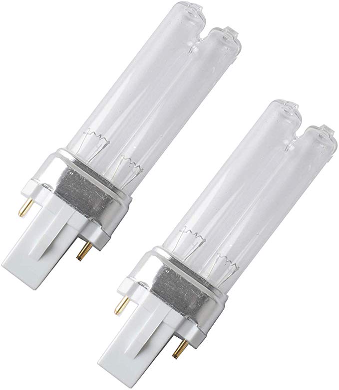 LB4000 Replacement Bulb for Germ Guardian AC4825 AC4850PT AC4300BPTCA AC4300BPT AC4850 AC4900 AC4900CA AC4800 AC4900 Purifiers Replace 5W UV-C Bulb(2 Packs)