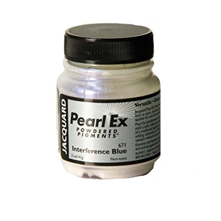 Jacquard Pearl Ex Powdered Pigments interference blue 0.50 oz.