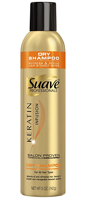 Suave Professionals Keratin Infusion Dry Shampoo, 5 Ounce