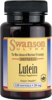 Lutein 20 mg 120 Sgels by Swanson Ultra