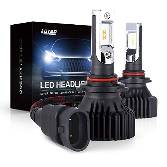 9005(HB3) LED Headlight Bulbs Conversion Kit Y8 Series ZES Chips Extremely Bright 6500K Xenon White - 8000 Lumens/Set