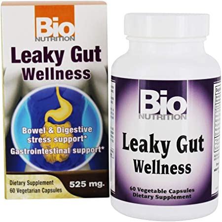 Leaky Gut Wellness, 60 Veg Caps by Bio Nutrition Inc