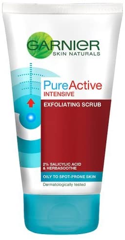 Garnier Pure Active Blackhead Clearing Scrub 150ml