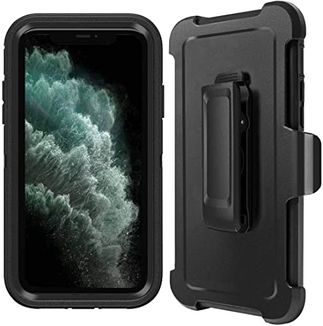 MBLAI Defender Series Case for iPhone 11 Pro, Anti-Scratch Shockproof iPhone 11 Pro Cases Cover with Belt Clip, Kickstand, Holster, Heavy Duty - 5.8 inch(ONLY)