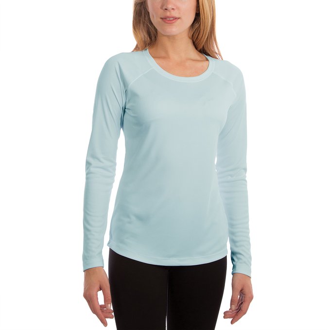 Vapor Apparel Womens Slim Fit Solar Performance UPF Long Sleeve T-Shirt