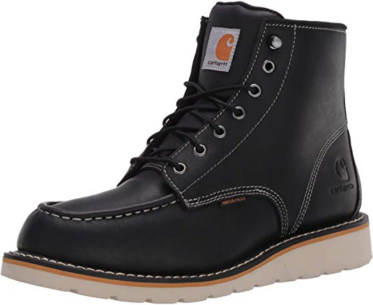 Carhartt Men's 6-Inch Waterproof Wedge Soft Toe Work Boot