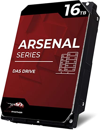 WP Arsenal 16TB SATA 7200RPM 3.5-Inch DAS Hard Drive