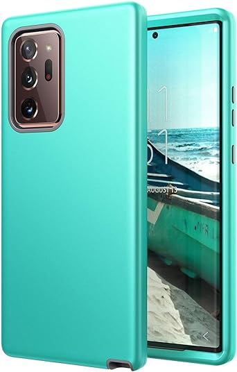 WeLoveCase for Galaxy Note 20 Ultra Case, Cover 3 in 1 Full Body Heavy Duty Protection Hybrid Shockproof TPU Bumper Protective Case for Samsung Galaxy Note 20 Ultra 6.9inch Mint