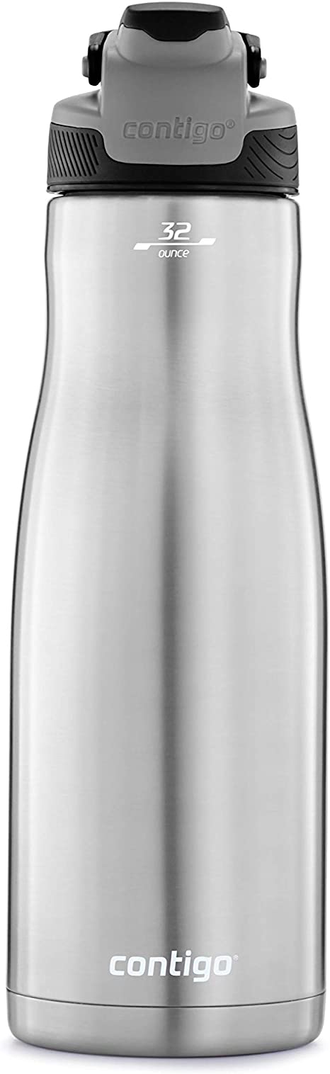 Contigo 2079446 AUTOSEAL Chill Water Bottle, 32 oz, Licorice Lid