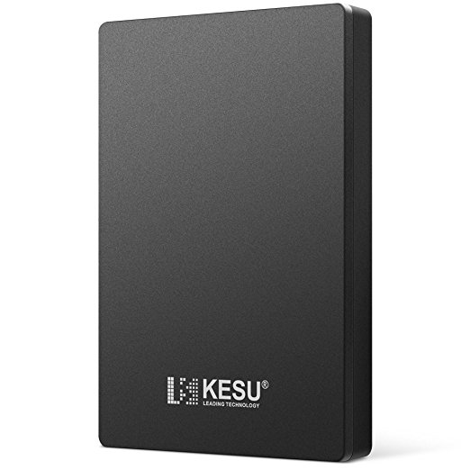 2.5" 120GB Portable External Hard Drive USB3.0 with Durable Military-grade Shockproof, Anti-Pressure, Waterproof and Slim Pocket-Sized Enclosure for PC, Mac, Desktop, Laptop, Xbox, PS3, PS4-Black