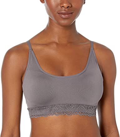 Amazon Brand - Mae Women's Scoopneck Bralette (for A-C cups)