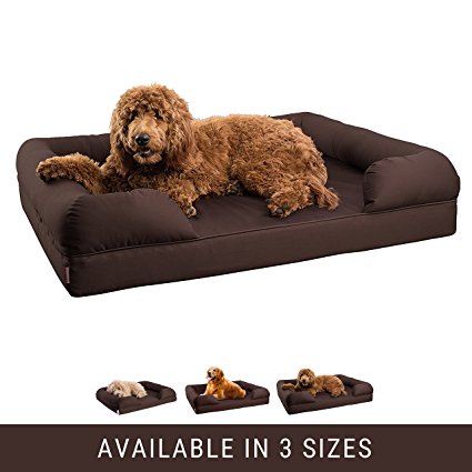 Orthopedic Pet Sofa Bed - Dog, Cat or Puppy Memory Foam Mattress - Comfortable Couch For Pets With Removable Washable Cover - By Petlo
