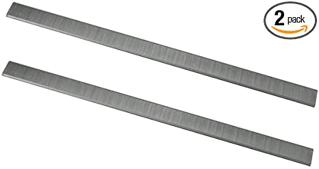 POWERTEC 12810 12" HSS Planer Blades Replacement for Delta 22-547 22-540 TP300 - Set of 2