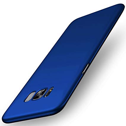 Avalri Samsung Galaxy S8 Case, Ultra Thin Anti-Fingerprint and Minimalist Hard PC Cover for Galaxy S8 (Silky Blue)
