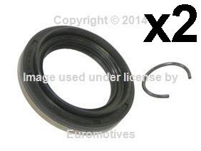 BMW (2000  4wd) Differential Output Shaft Seal set (x2)   Lock Rings