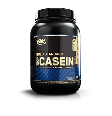 Optimum Nutrition Gold Standard 100% Casein Protein Powder, Chocolate Peanut Butter, 2 Pound