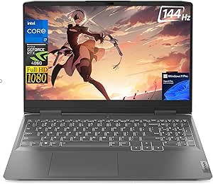 Lenovo 2024 Newest LOQ Gaming Laptop, 15.6" FHD 144Hz Display, Intel 14-core i7-13700H, RTX 4060, 32GB DDR5 RAM, 1TB SSD, Wi-Fi 6, Backlit Keyboard, Windows 11 Pro