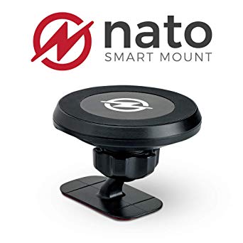 Nato Smart Mount - Magnetic Smart Device Holder Universal Adhesive (Wireless Charger)