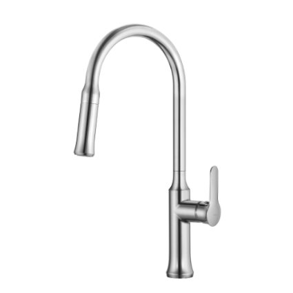 Kraus KPF-1630CH Nola Single Lever Pull-down Kitchen Faucet Chrome Finish