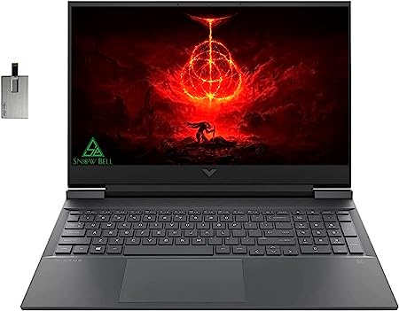 HP 2022 Victus 15.6" FHD Gaming Laptop, AMD Ryzen 7-5800H (Beats i7-10870H), 64GB RAM, 4TB PCIe SSD, NVIDIA GeForce RTX 3050 Ti, Backlit Keyboard, Win 11, Mica Silver, 32GB SnowBell USB Card