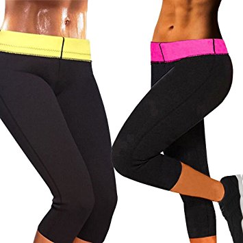 CROSS1946 Women's Slimming Pants Bra Hot Thermo Neoprene Sweat Sauna Body Shapers for Weight Loss