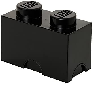 LEGO Black Storage Box Brick 2