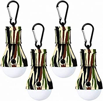 DealBang Camping Gear and Equipment,Compact Camping Light Bulbs,LED Portable Hanging Battery Powered Tent Lights for Camping, Hiking, Outage Camping Essentials Accessories