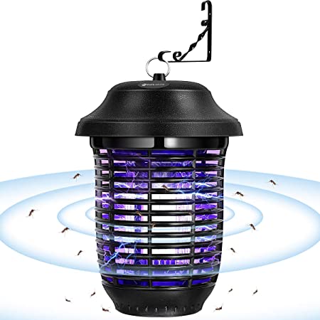 YUNLIGHTS Bug Zapper Light, 40W Portable & Durable Mosquito Killer, UV Protection Mosquito Killer Lamp, IPX4 Waterproof Mosquito Zapper lamp Indoor & Outdoor for Home Kitchen, Office, Patio, Backyard